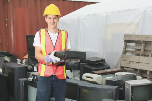 Recycling and waste management with a domestic skip