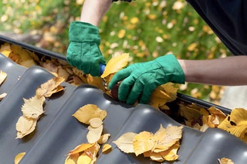 Environmental recycling efforts with construction waste skips